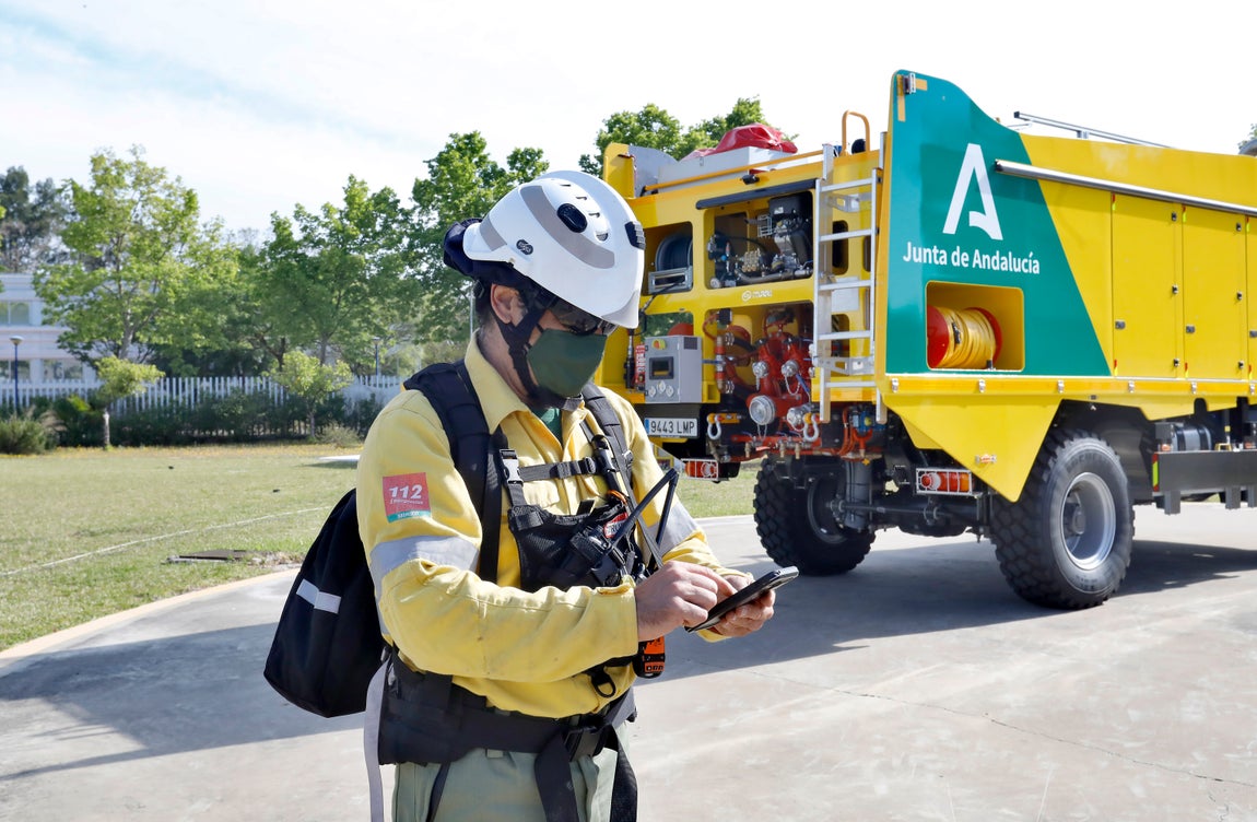 Presentación del nuevo equipamiento del Infoca
