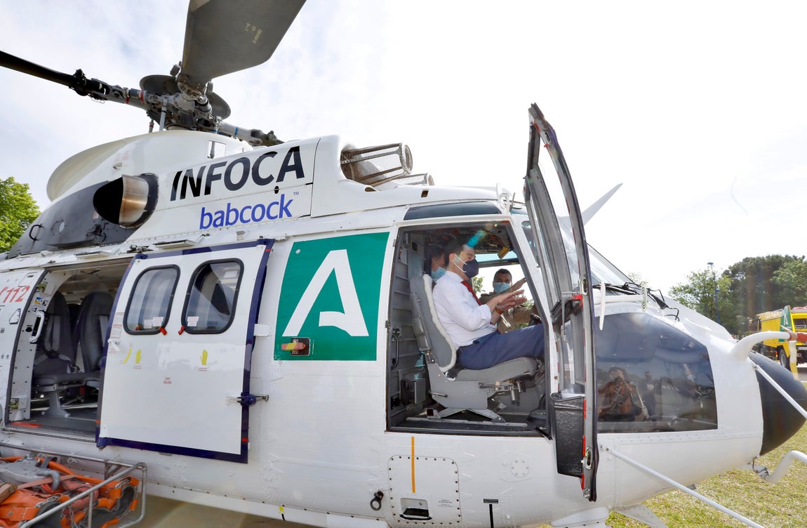 Presentación del nuevo equipamiento del Infoca