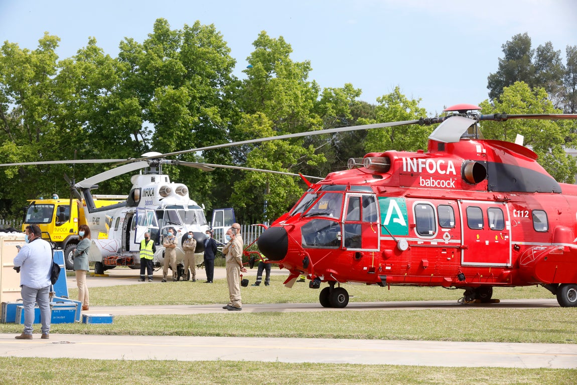 Presentación del nuevo equipamiento del Infoca