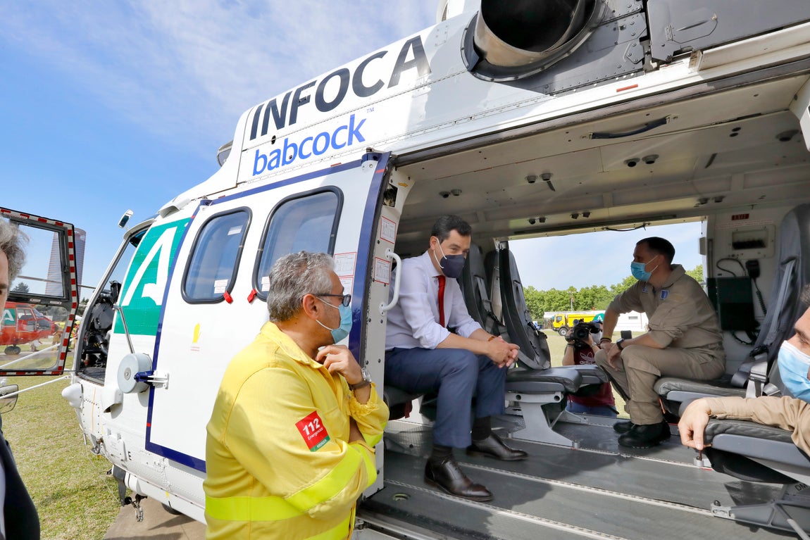 Presentación del nuevo equipamiento del Infoca