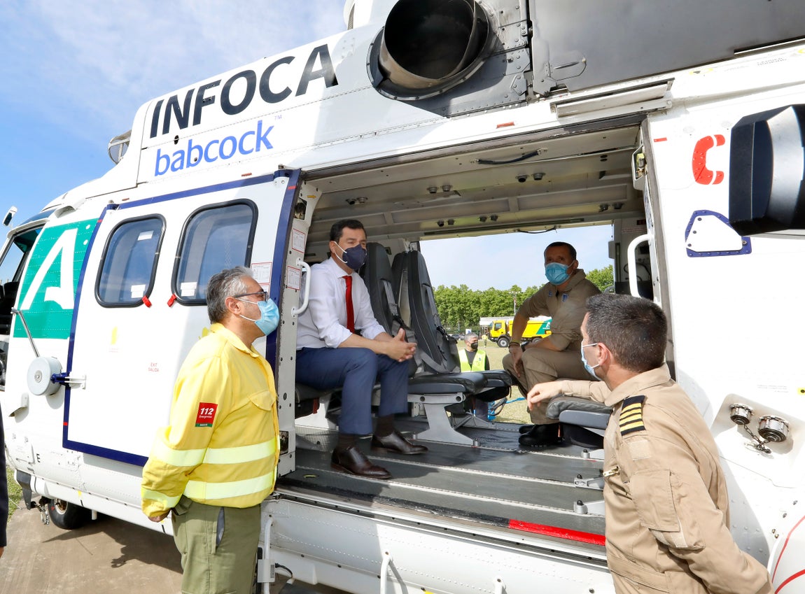 Presentación del nuevo equipamiento del Infoca