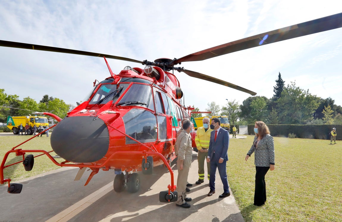 Presentación del nuevo equipamiento del Infoca