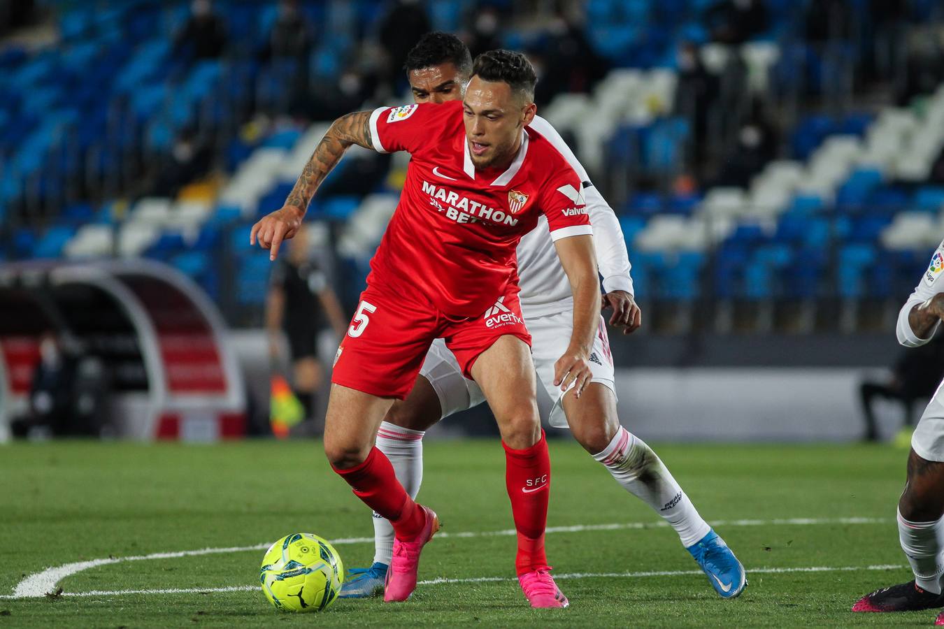 Partido entre el Real Madrid y el Sevilla