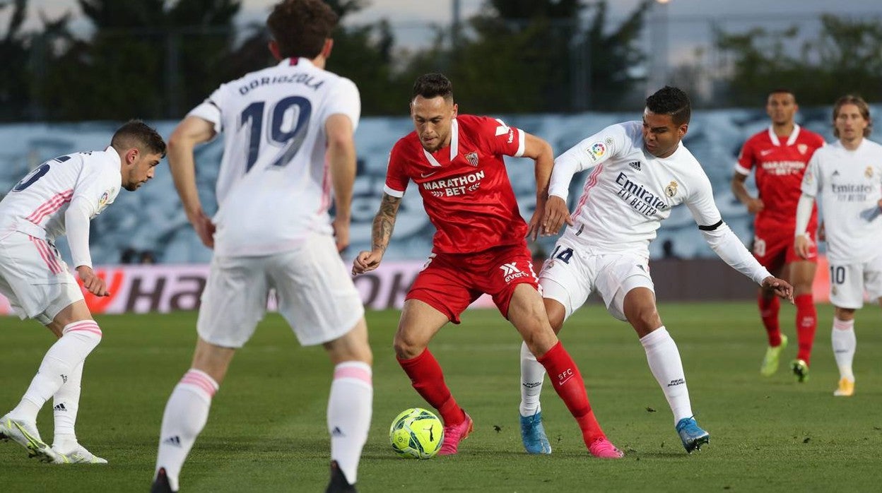 Las mejores imágenes del partido entre el Real Madrid y el Sevilla