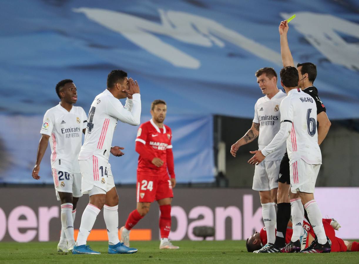 Partido entre el Real Madrid y el Sevilla