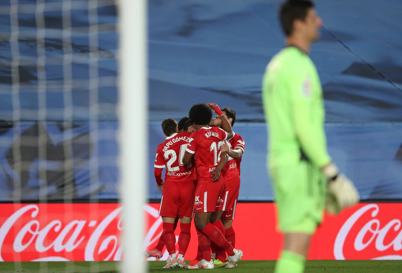 Partido entre el Real Madrid y el Sevilla