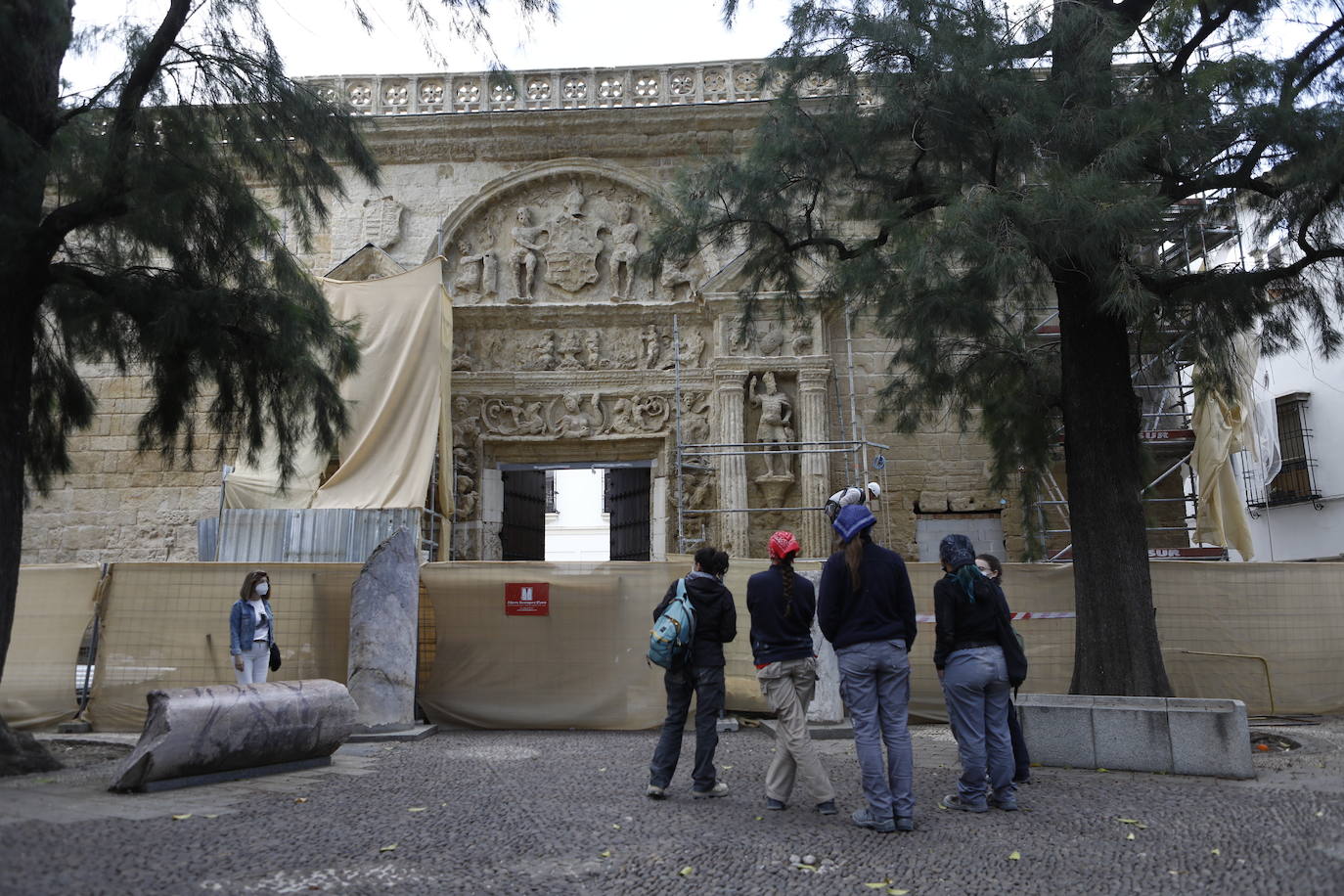 La nueva fachada del Museo Arqueológico de Córdoba, en imágenes