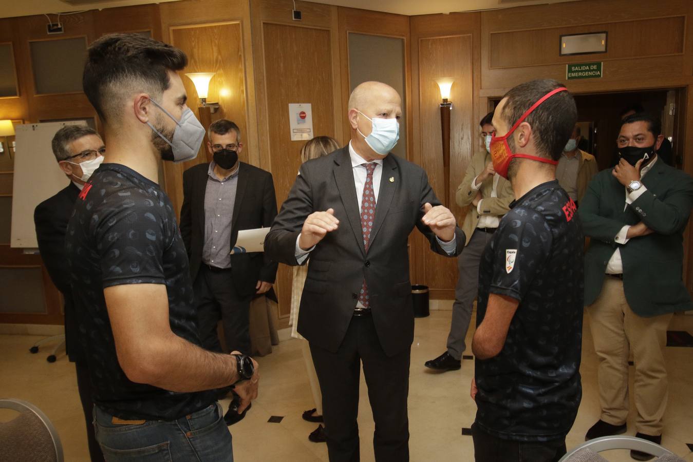 Presentación de los deportistas andaluces que optan al equipo paralímpico