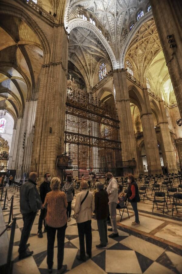 Vuelven las visitas a la Catedral de Sevilla tras el estado de alarma