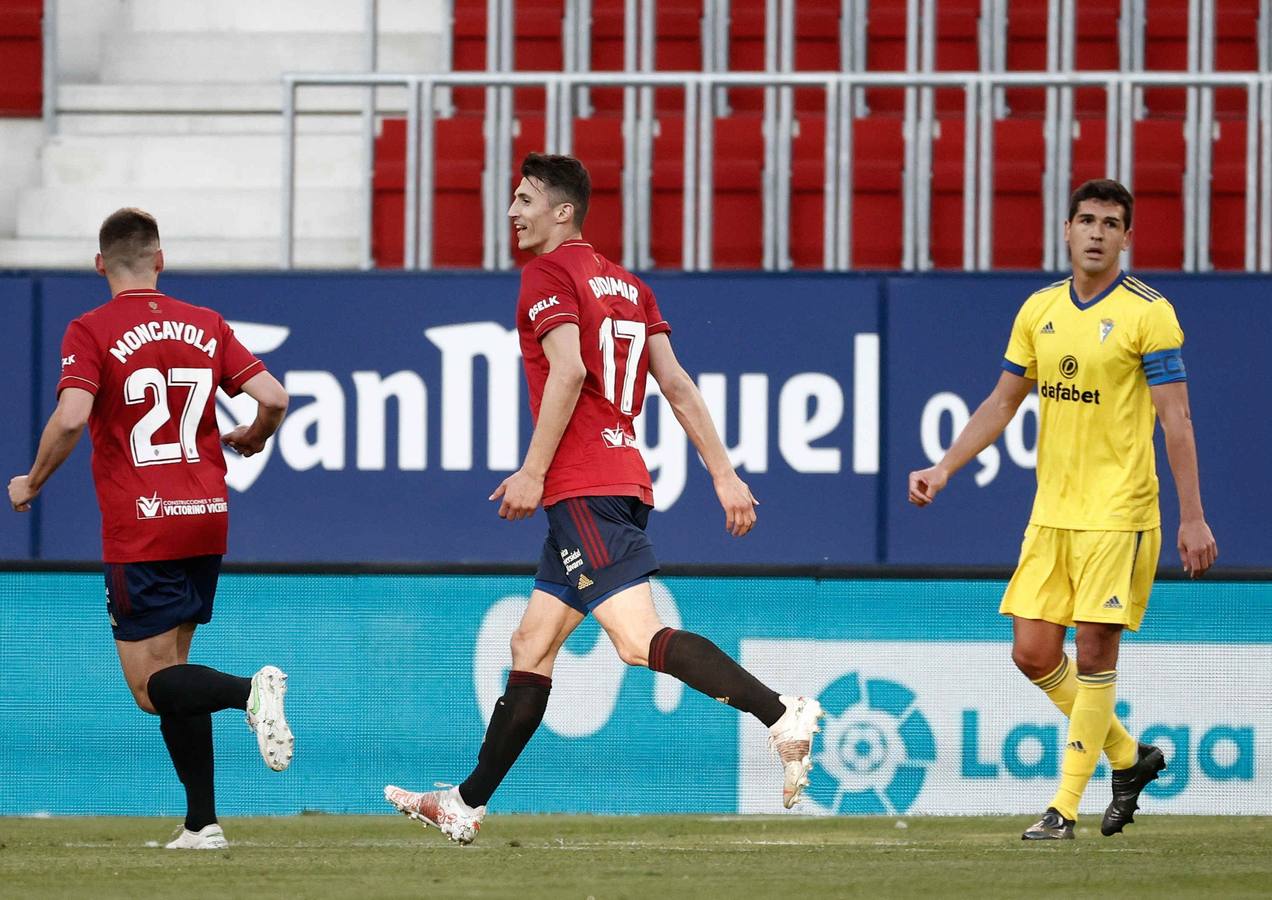 FOTOS: Las imágenes del Osasuna - Cádiz