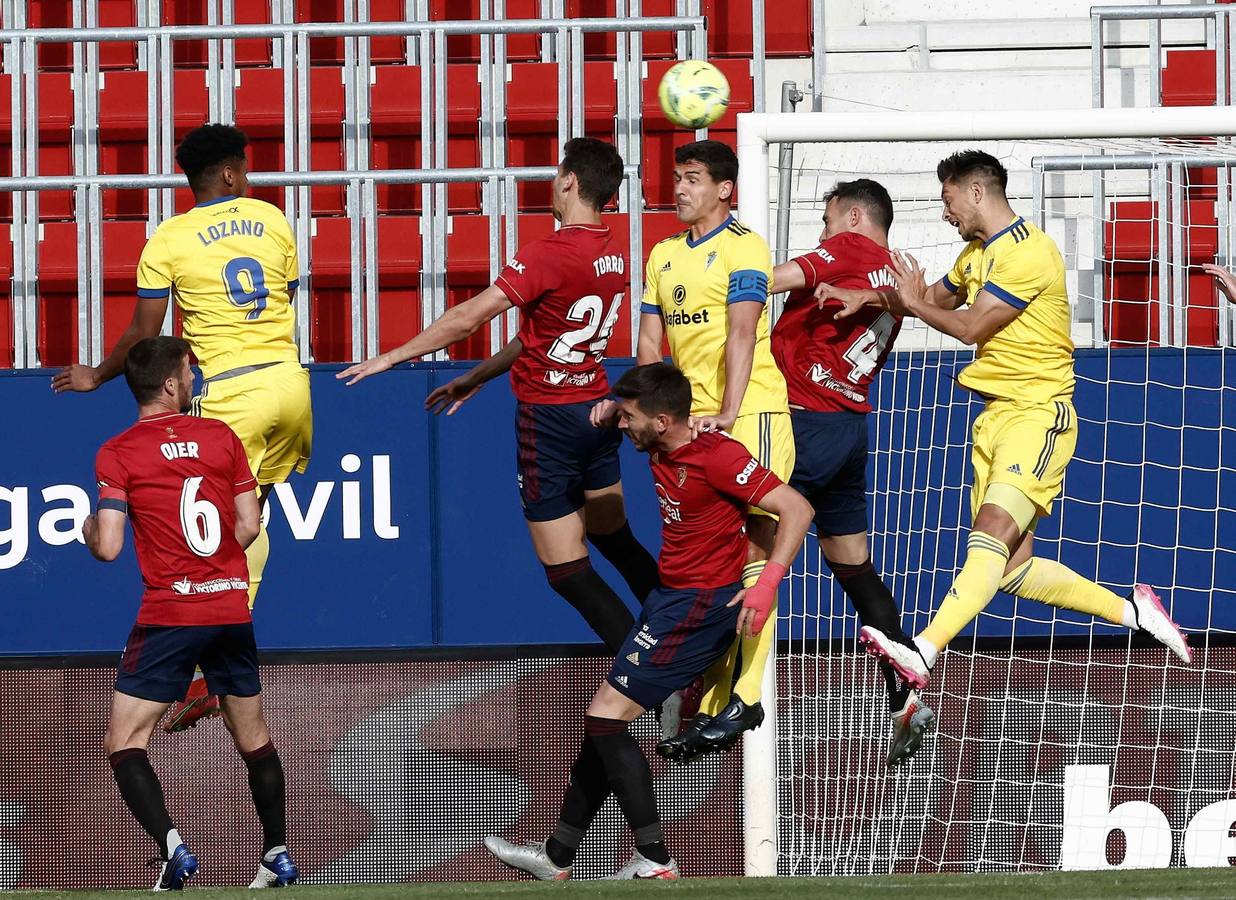 FOTOS: Las imágenes del Osasuna - Cádiz