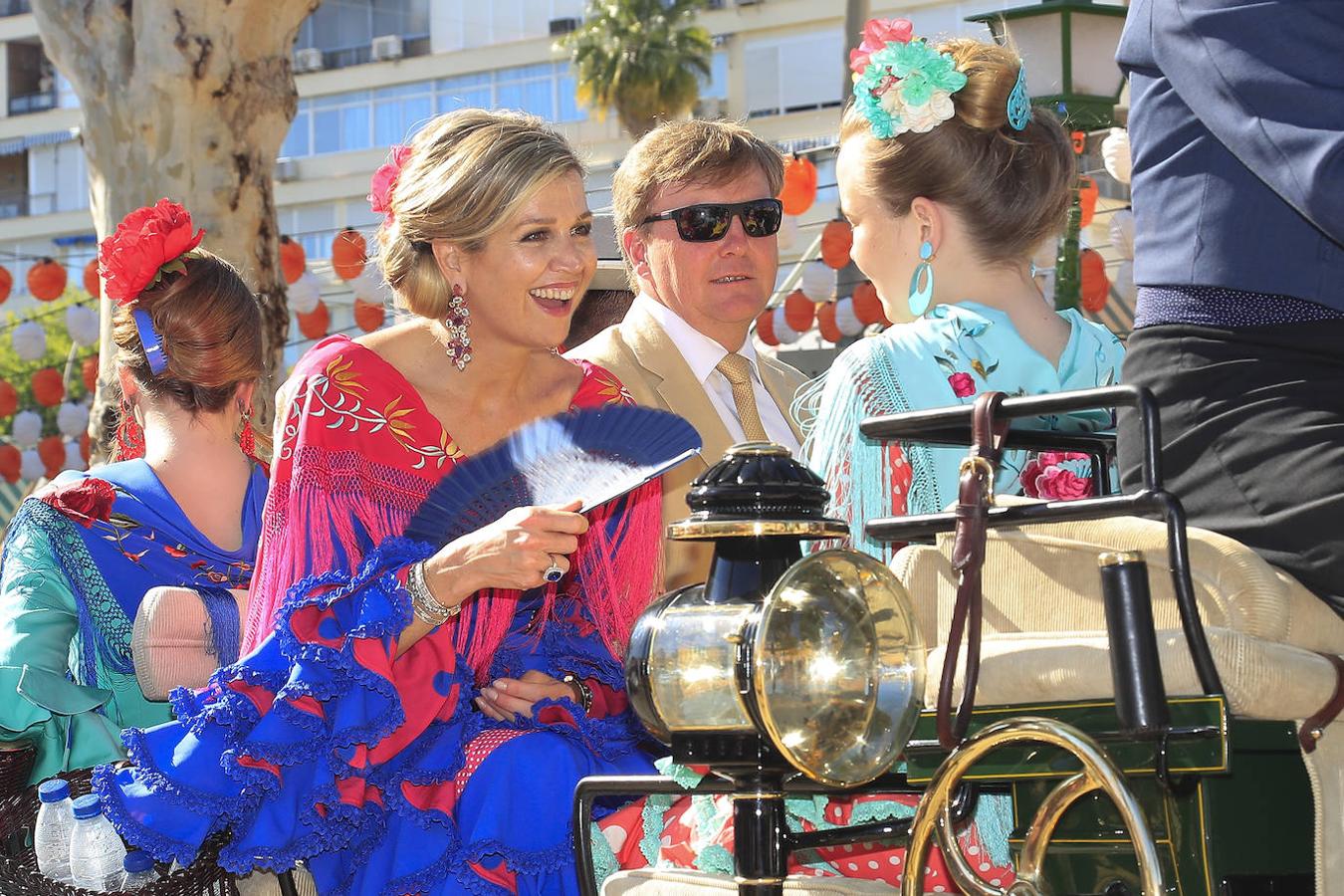 Máxima y Guillermo de Holanda se conocieron en la Feria de Abril de Sevilla en el año 2000