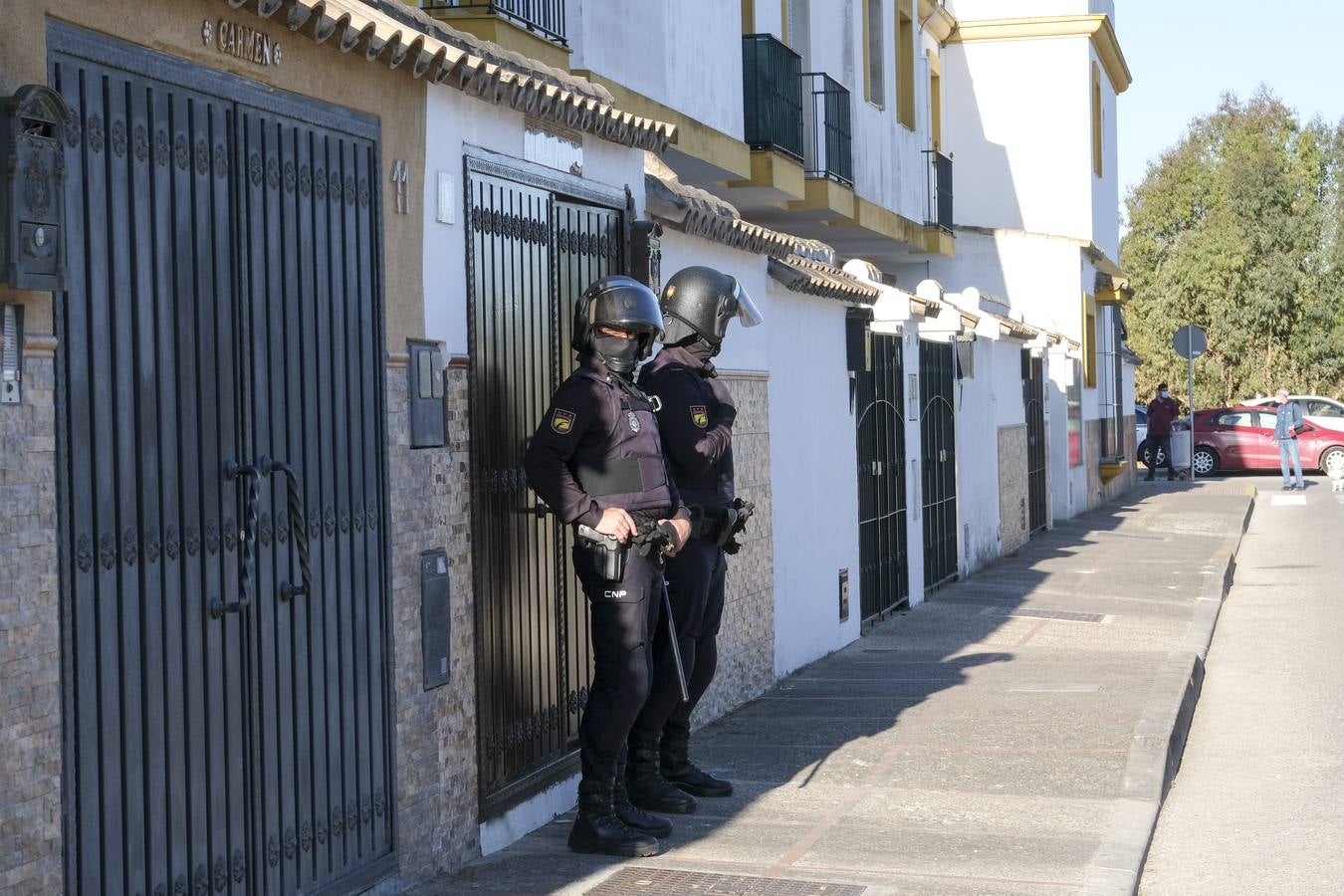 Operación de la Policía Nacional contra el tráfico de drogas en San Fernando