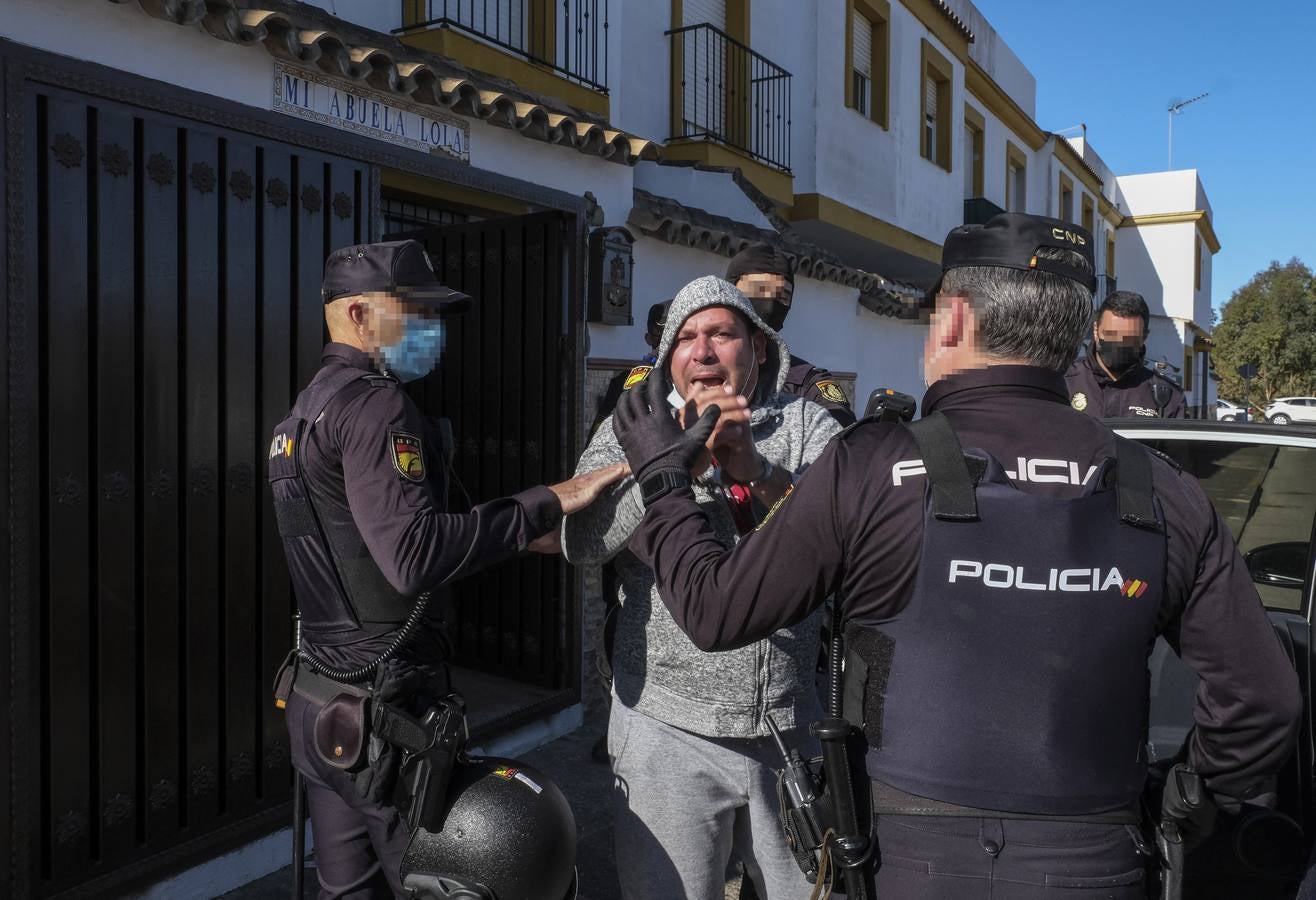 Operación de la Policía Nacional contra el tráfico de drogas en San Fernando