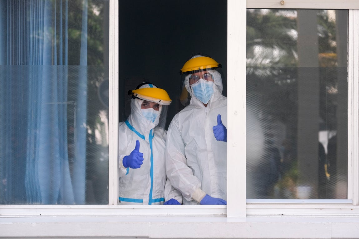 El homenaje en imágenes de LA VOZ a las enfermeras