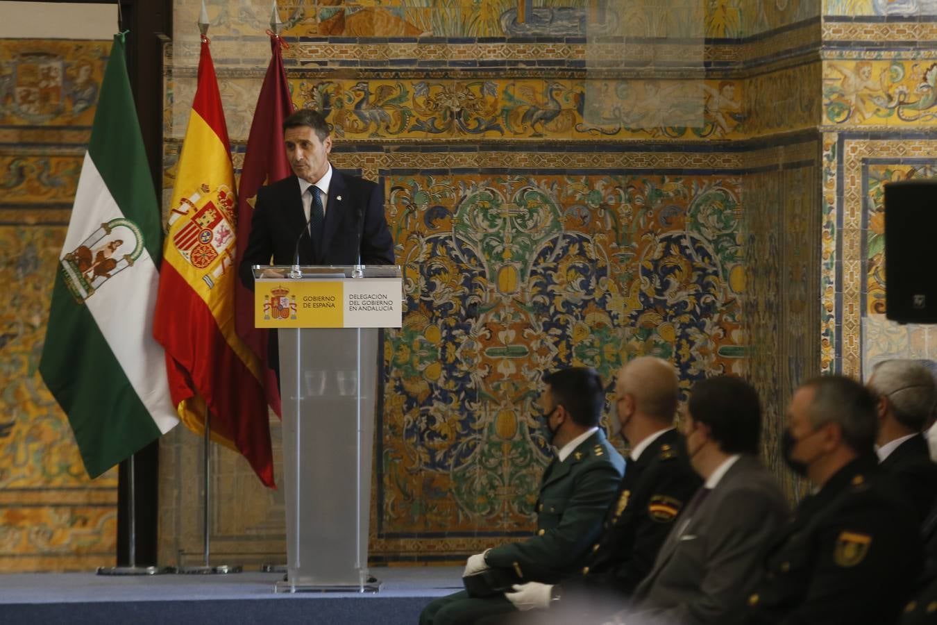 Entrega de las Medallas al Mérito de la Protección Civil de la Delegación del Gobierno de Andalucía