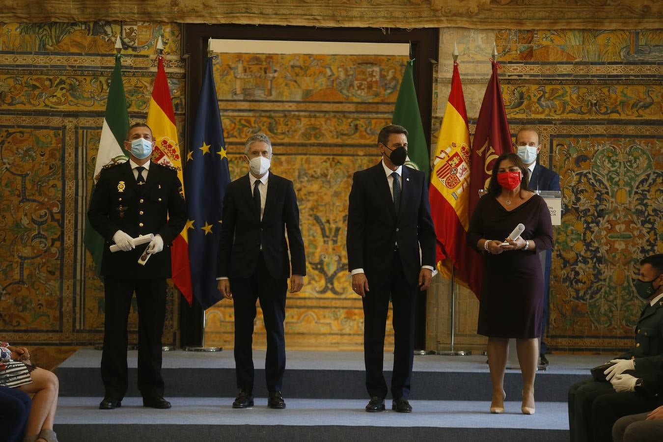 Entrega de las Medallas al Mérito de la Protección Civil de la Delegación del Gobierno de Andalucía