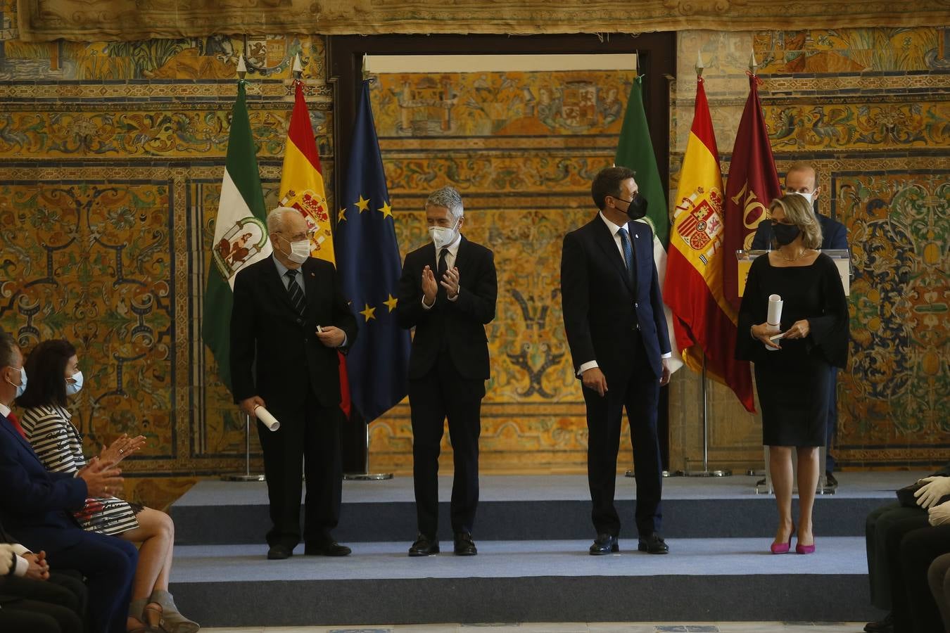 Entrega de las Medallas al Mérito de la Protección Civil de la Delegación del Gobierno de Andalucía