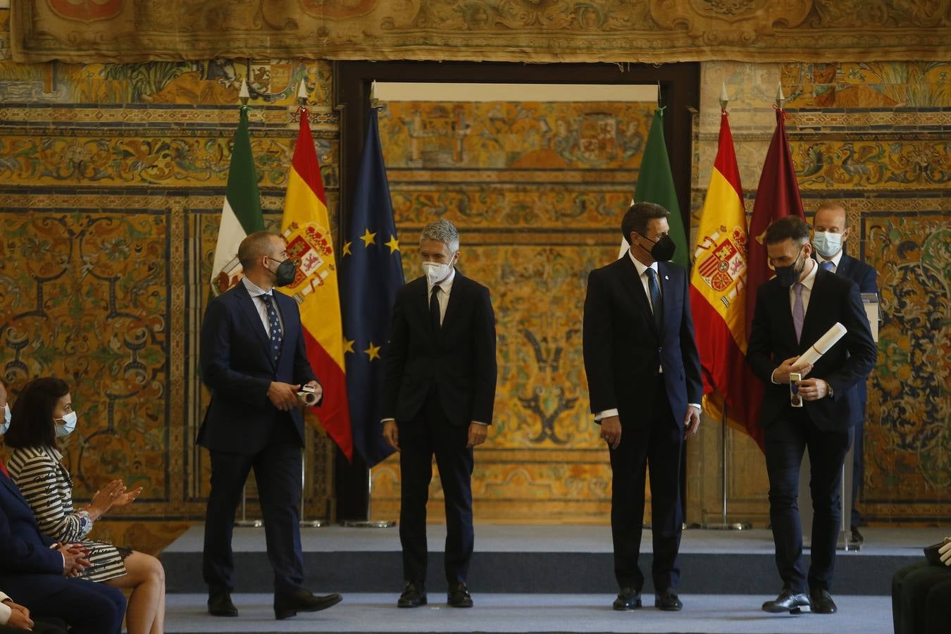 Entrega de las Medallas al Mérito de la Protección Civil de la Delegación del Gobierno de Andalucía