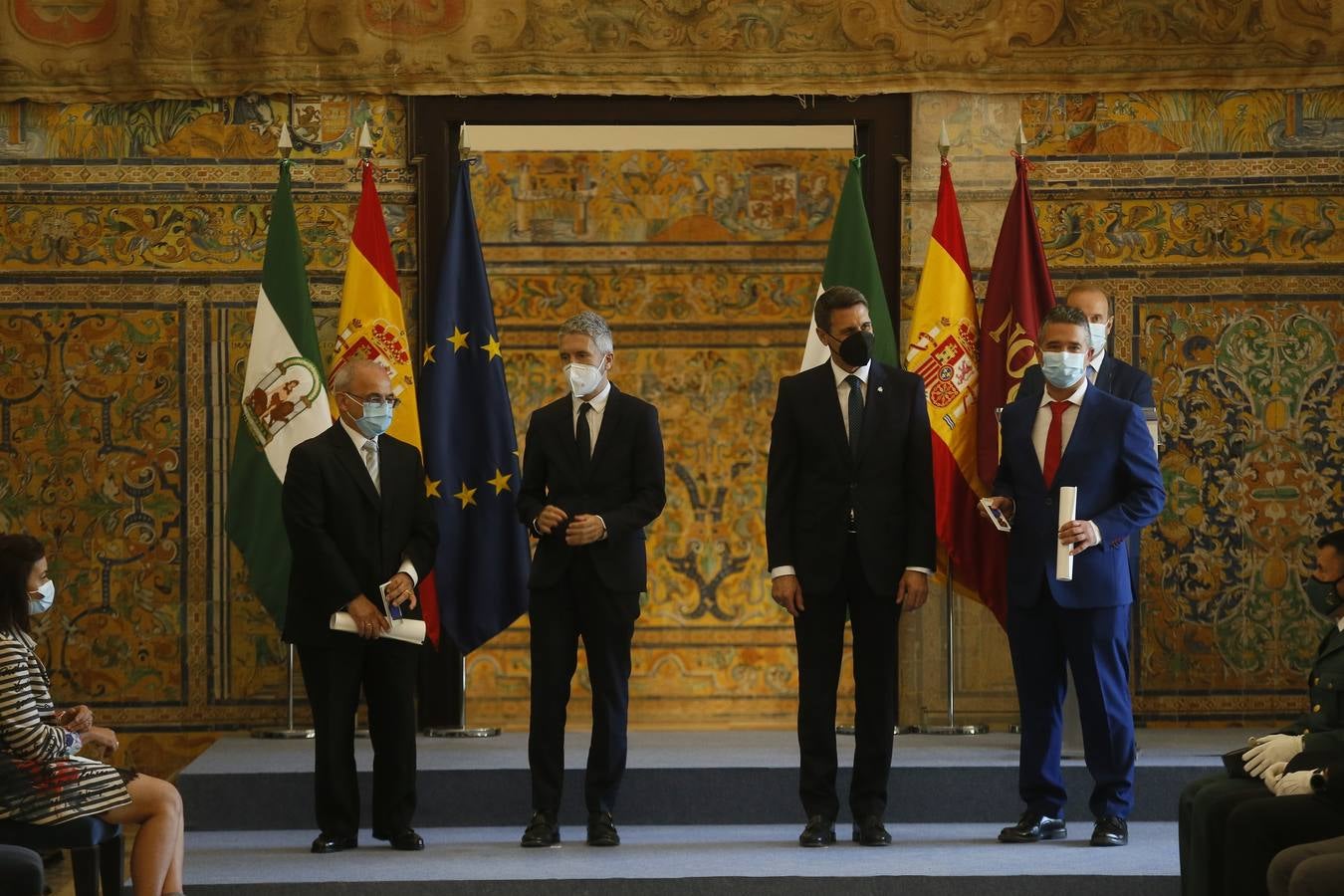 Entrega de las Medallas al Mérito de la Protección Civil de la Delegación del Gobierno de Andalucía