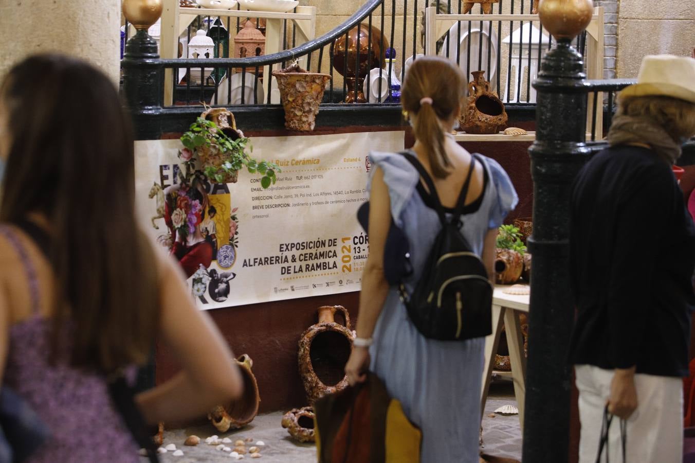 La cerámica de La Rambla en las Caballerizas Reales de Córdoba, en imágenes