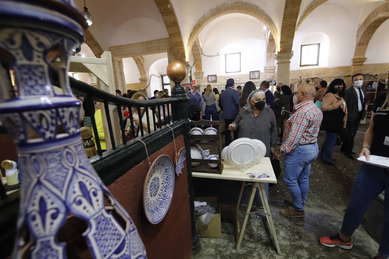 La cerámica de La Rambla en las Caballerizas Reales de Córdoba, en imágenes