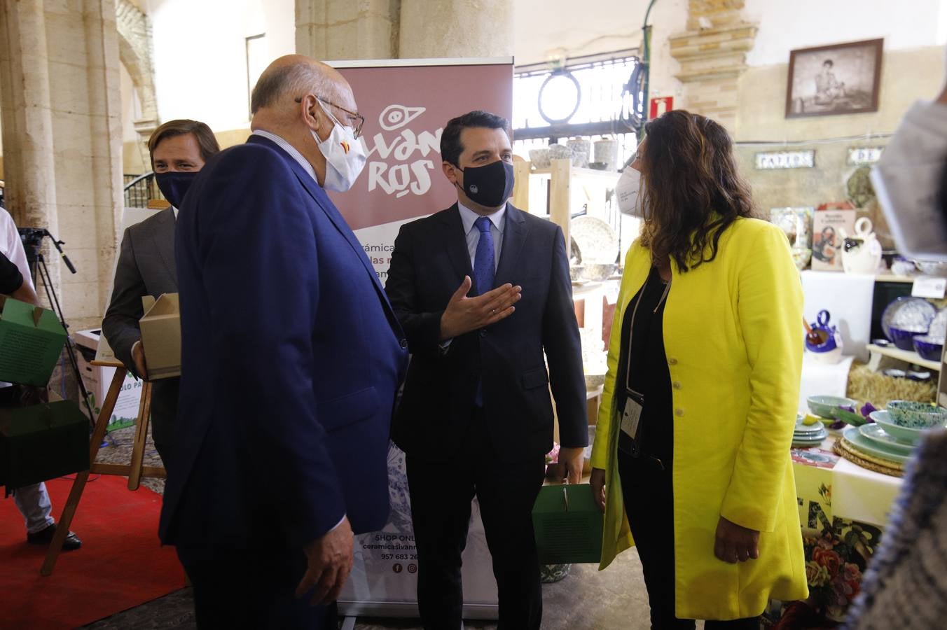 La cerámica de La Rambla en las Caballerizas Reales de Córdoba, en imágenes