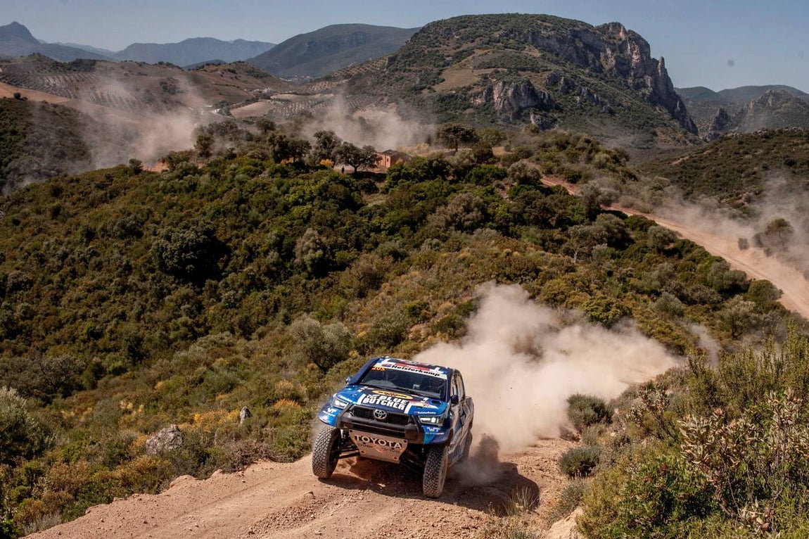 El paso de Carlos Sainz por Palma del Río y Santaella con el Andalucía Rally, en imágenes