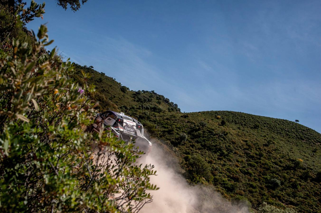 El paso de Carlos Sainz por Palma del Río y Santaella con el Andalucía Rally, en imágenes