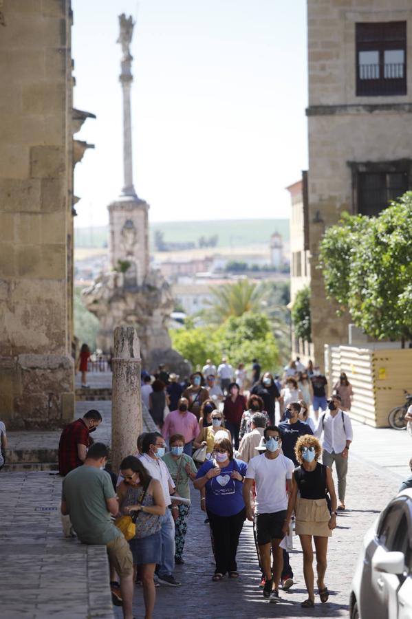 El ambiente turístico en Córdoba este sábado, en imágenes