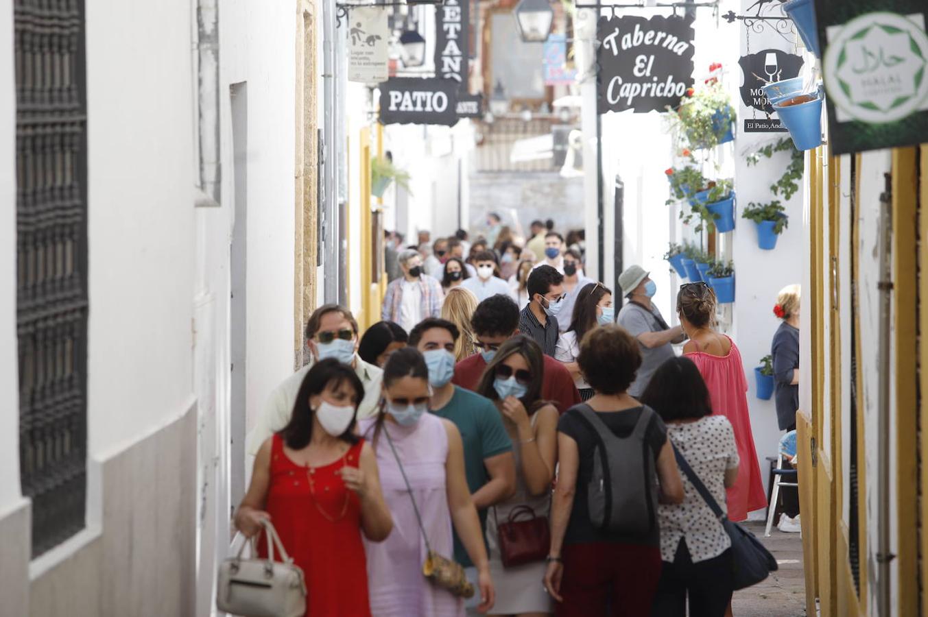 El ambiente turístico en Córdoba este sábado, en imágenes