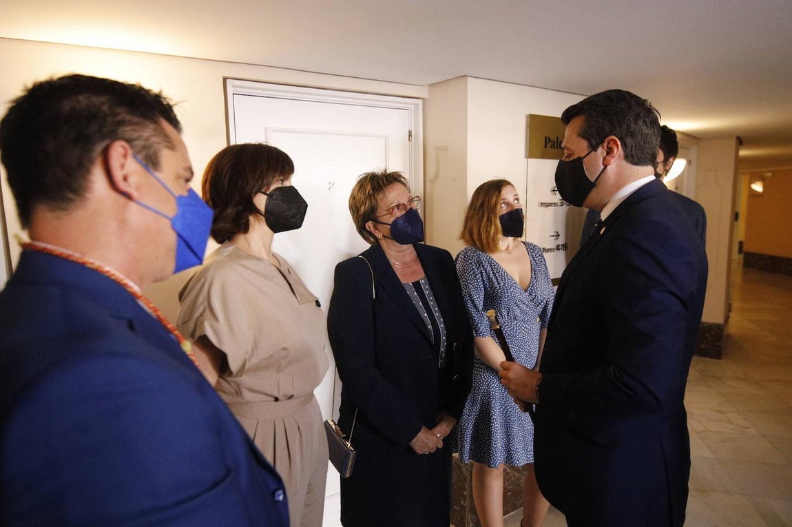 El nombramiento de Anguita como Hijo Adoptivo de Córdoba, en imágenes