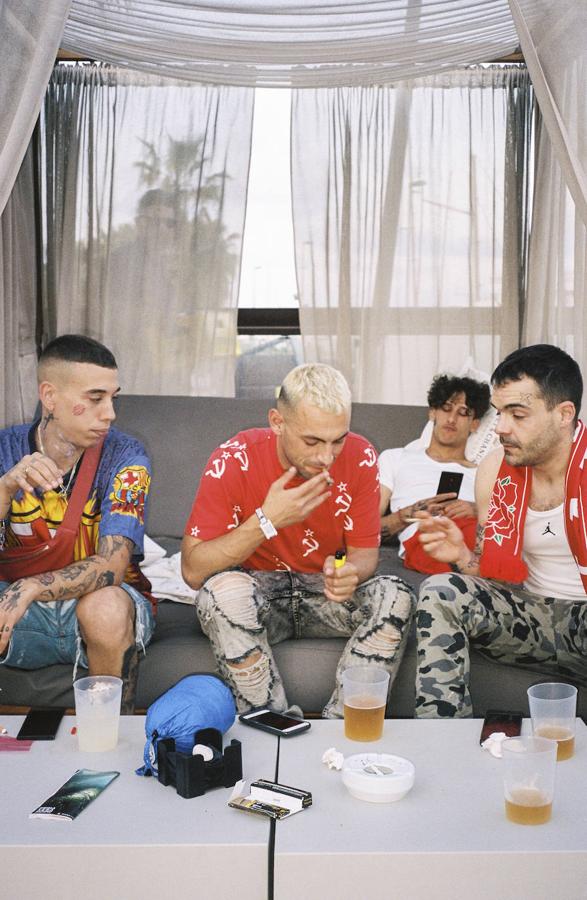 Kaydy Cain, Hakim, Yung Beef y El Mini. 