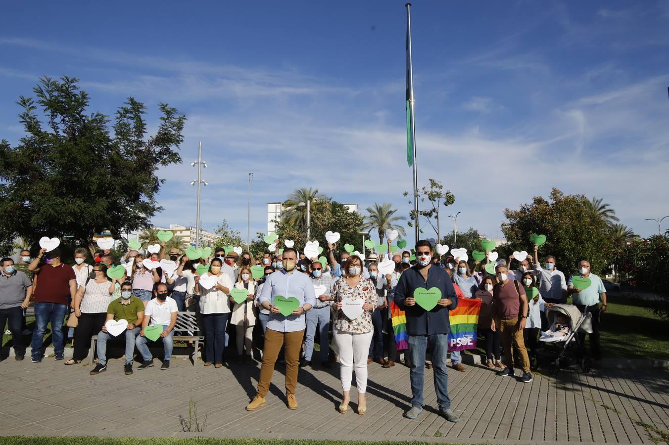 La plataforma de Susana Díaz en Córdoba, en imágenes