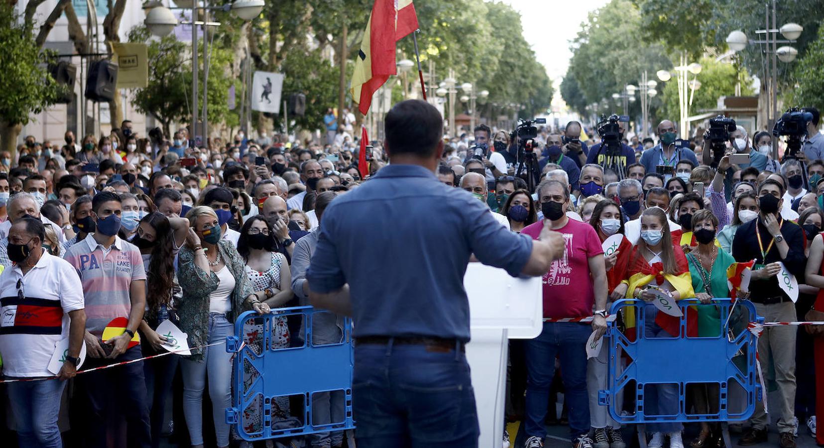 El mitin de Vox en Córdoba, en imágenes