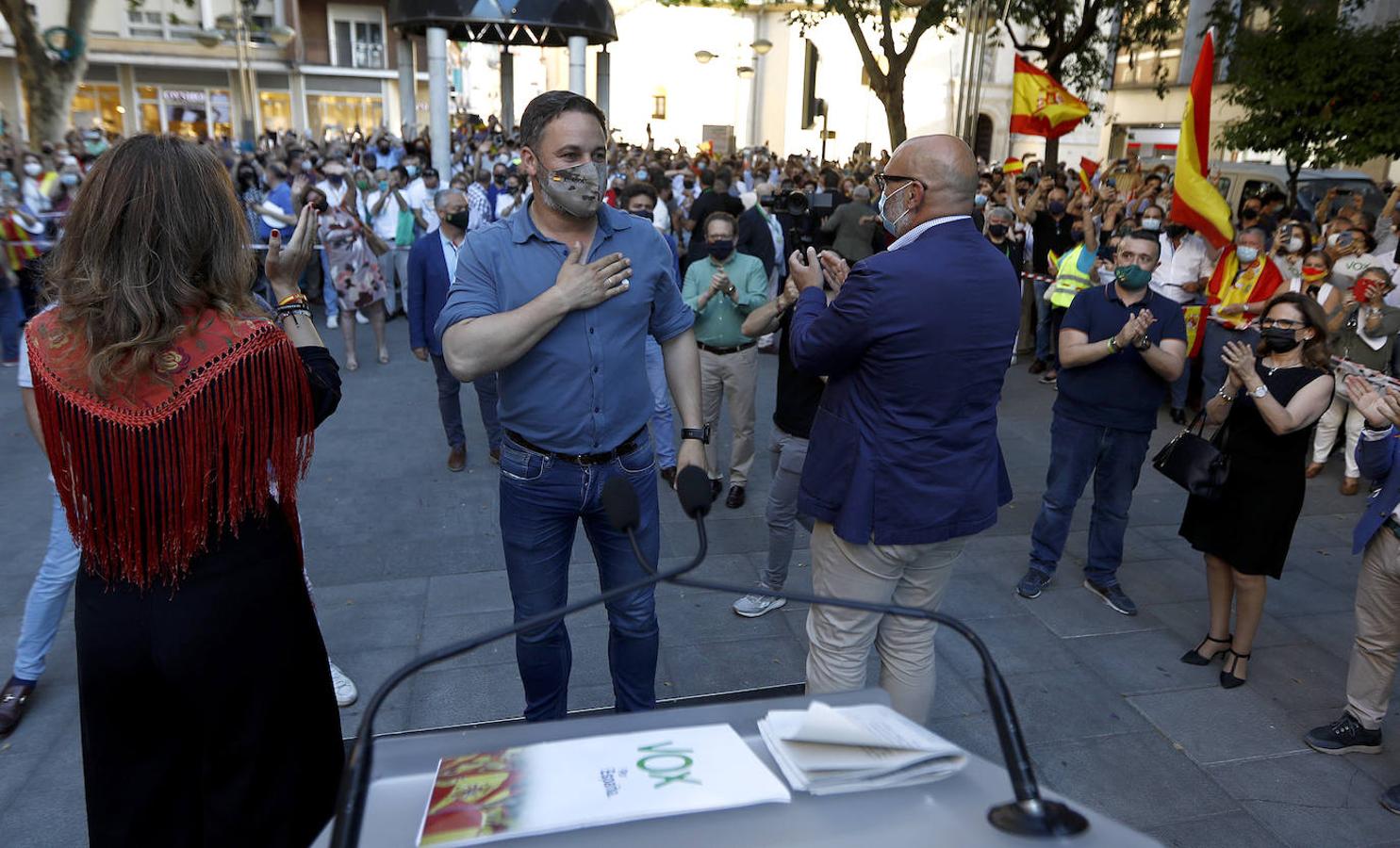 El mitin de Vox en Córdoba, en imágenes