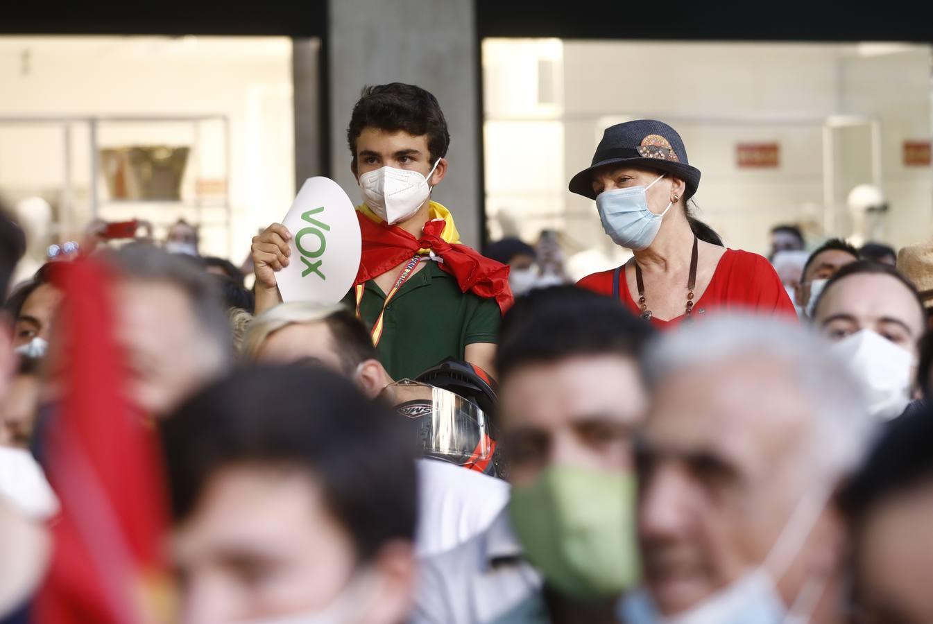 El mitin de Vox en Córdoba, en imágenes