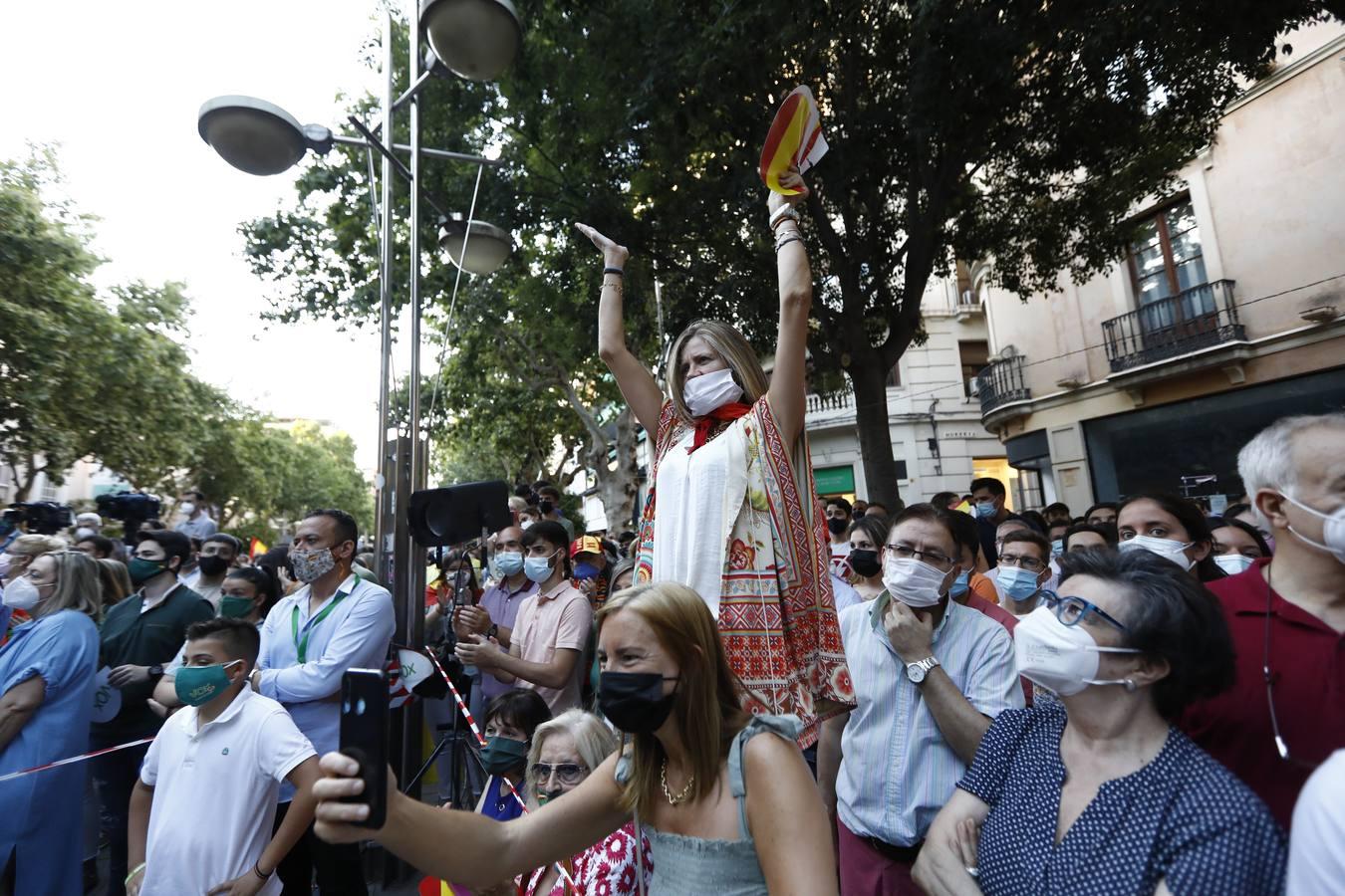 El mitin de Vox en Córdoba, en imágenes