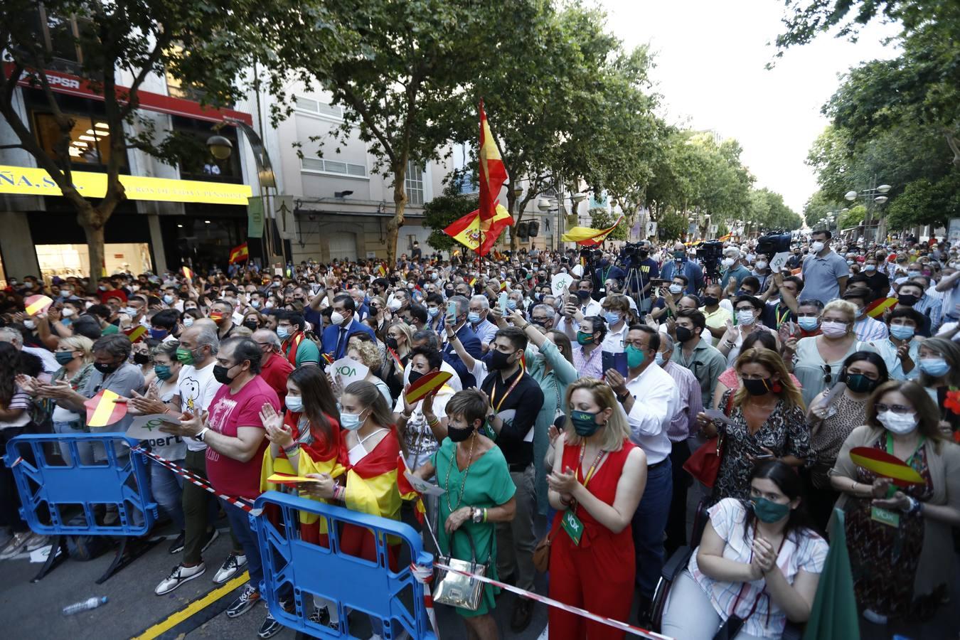 El mitin de Vox en Córdoba, en imágenes