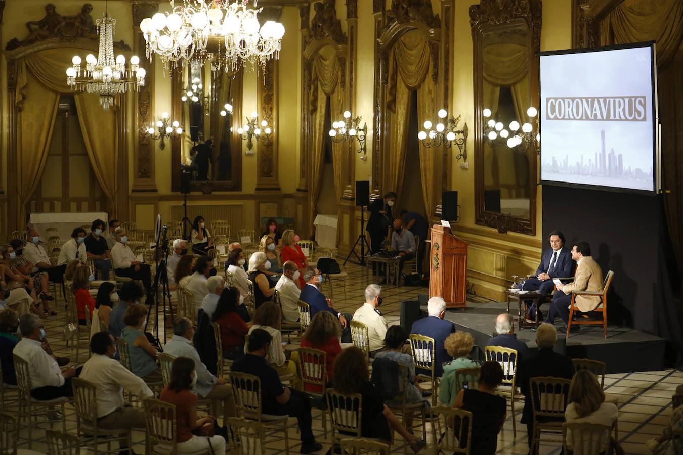 La conferencia de Pablo Manuel Díez en Córdoba, en imágenes