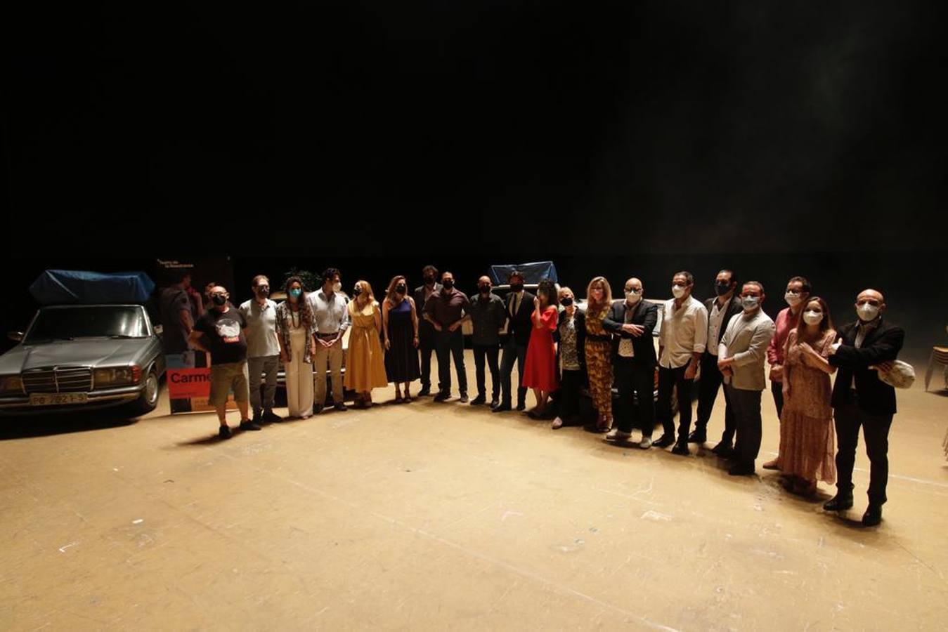 Presentación de la ópera  'Carmen' en el escenario del Teatro de la Maestranza