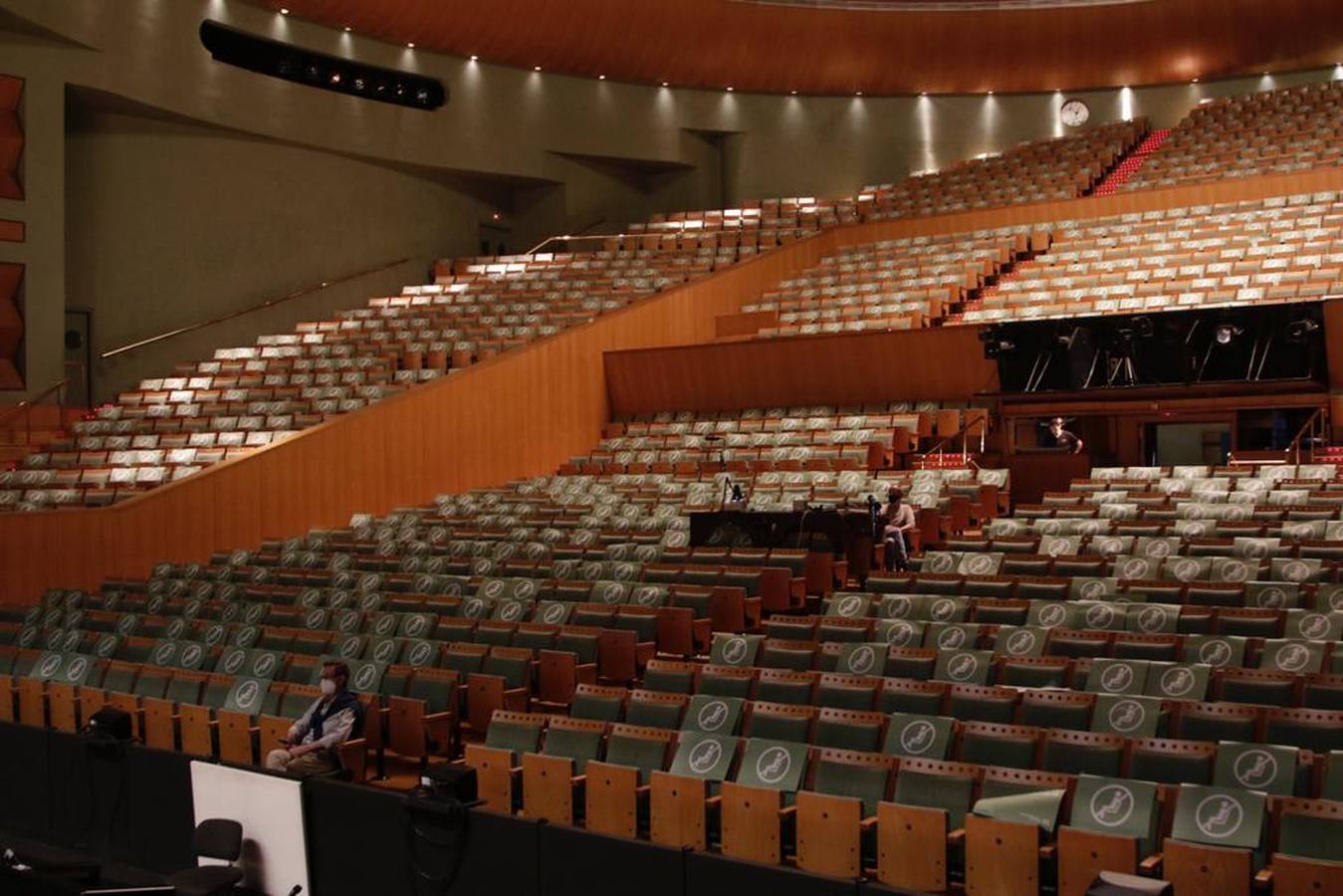 Presentación de la ópera  'Carmen' en el escenario del Teatro de la Maestranza