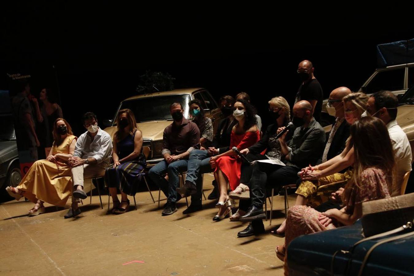 Presentación de la ópera  'Carmen' en el escenario del Teatro de la Maestranza