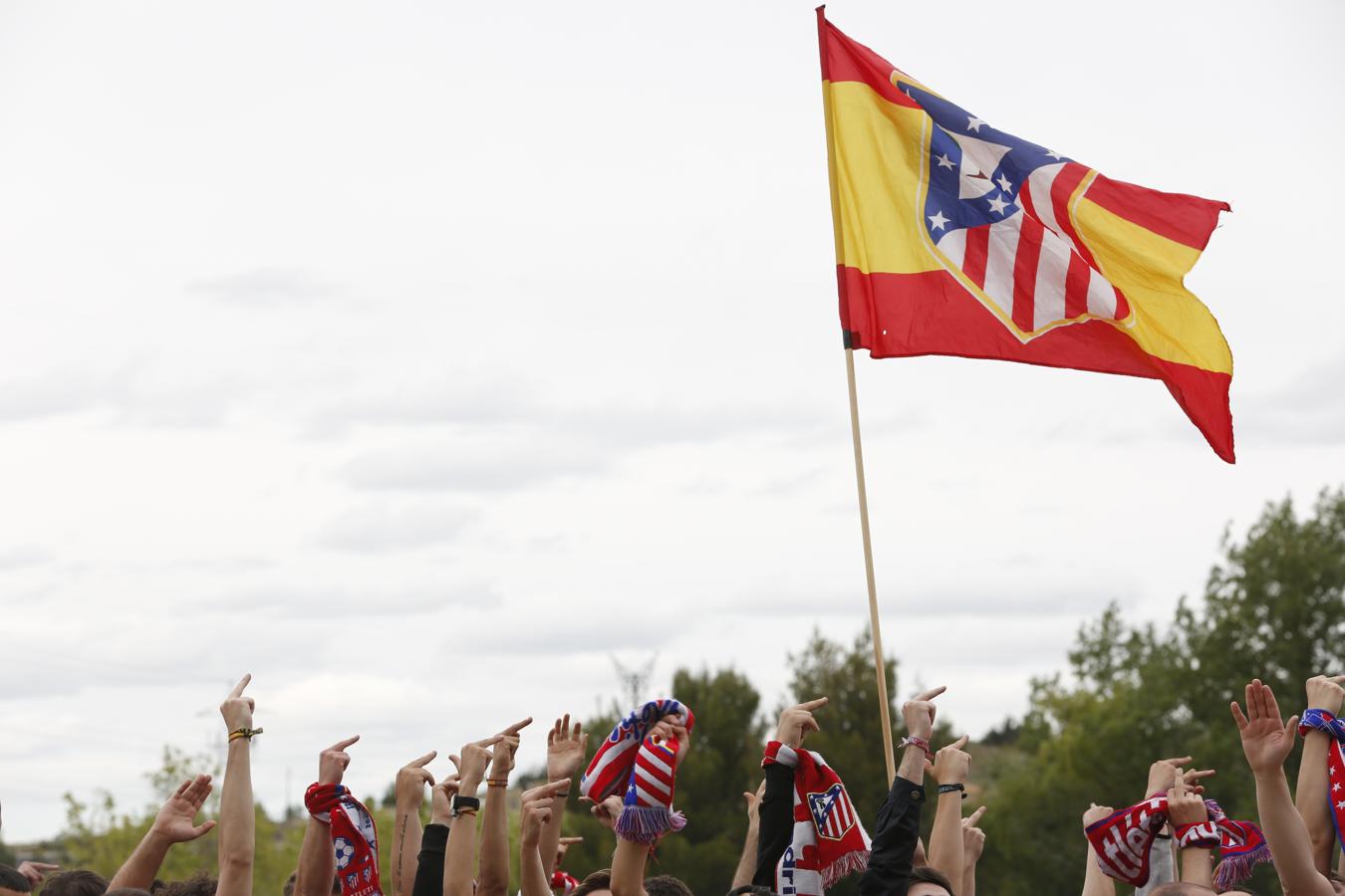 El Atlético gana la Liga: Las imágenes de las horas previas y de la celebración en Valladolid