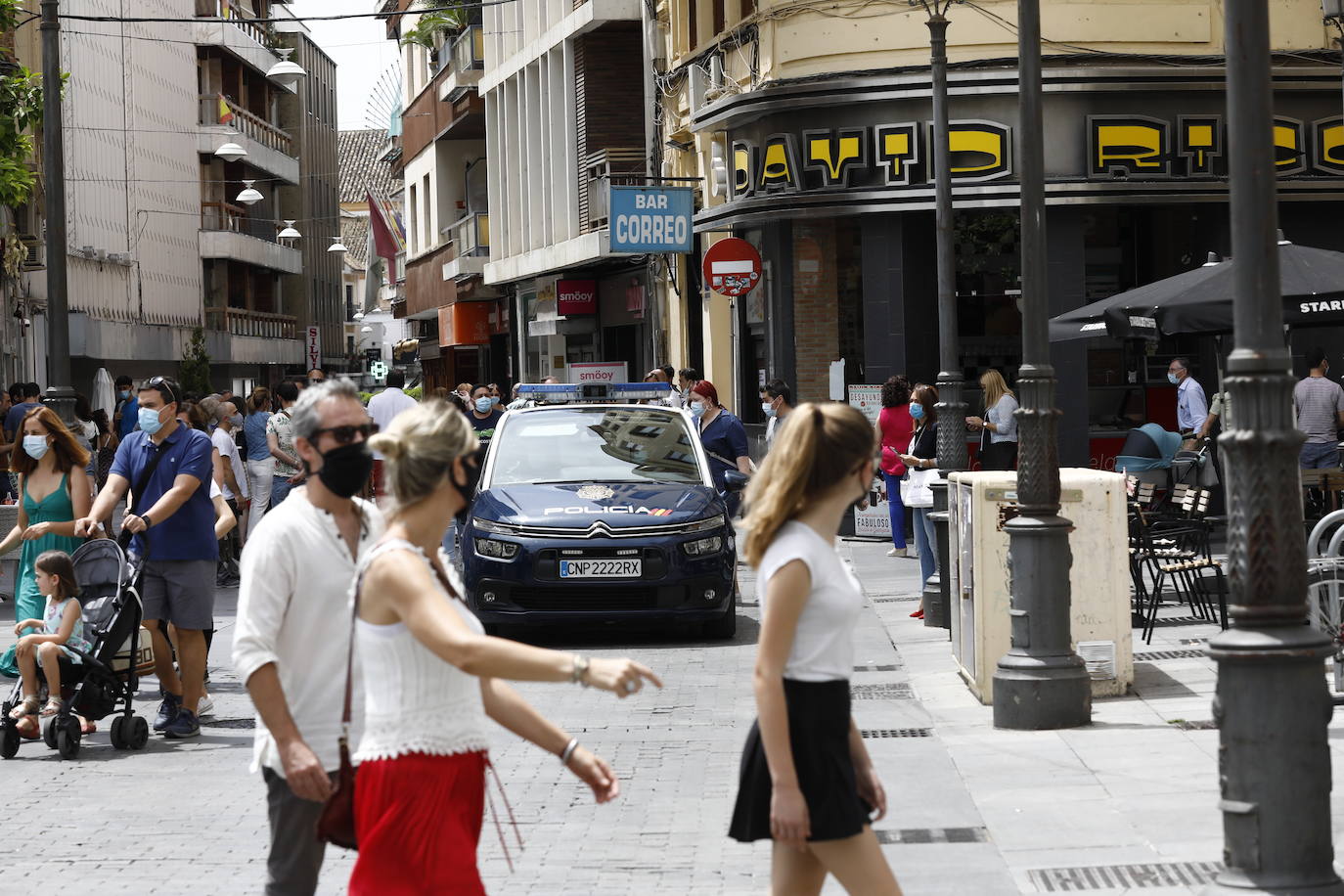 El ambiente en el mediodía del sábado en Córdoba, en imágenes