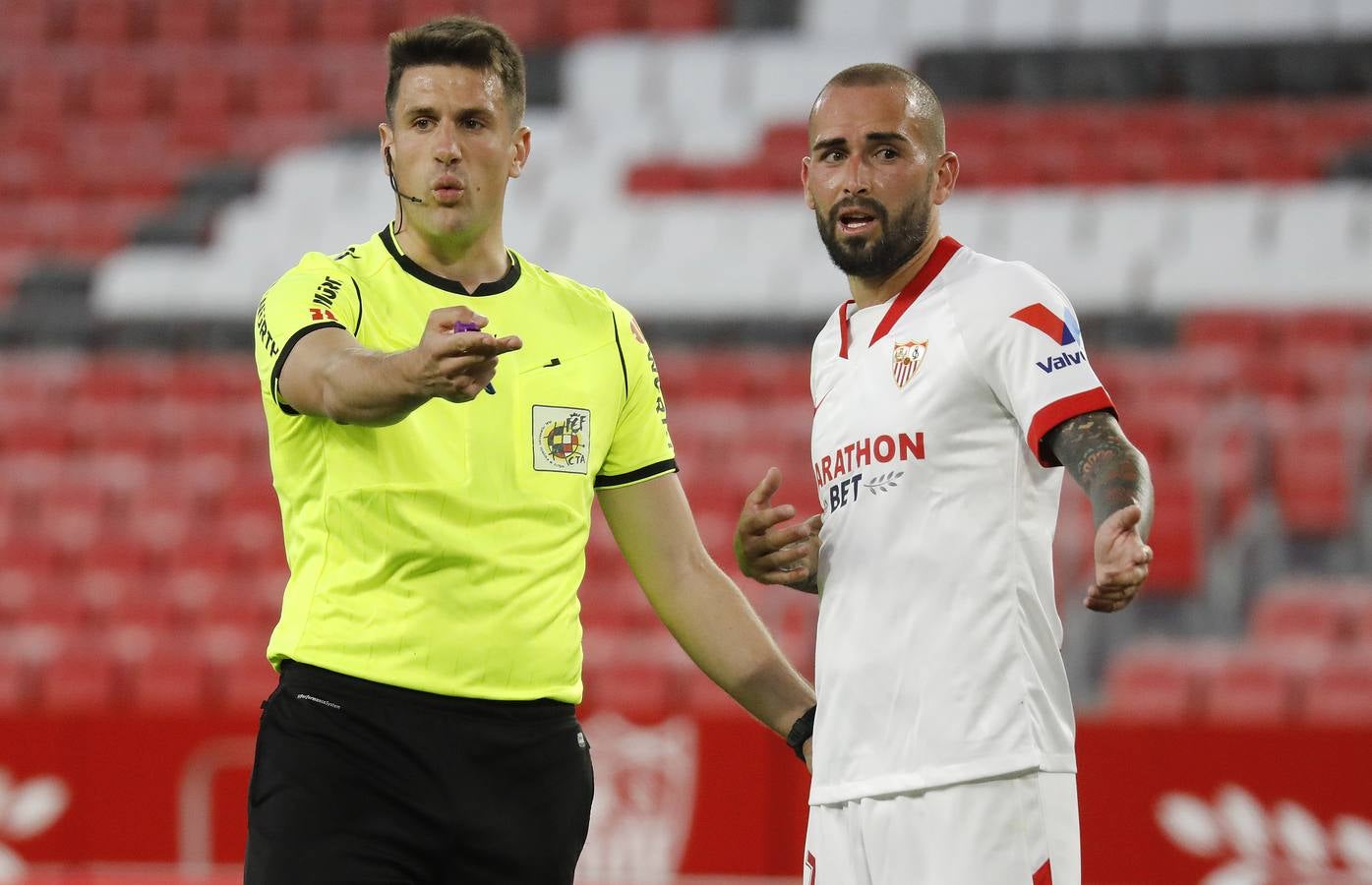 Partido entre el Sevilla FC y el Deportivo Alavés