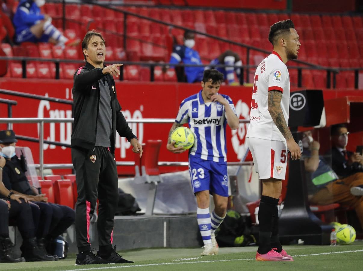 Partido entre el Sevilla FC y el Deportivo Alavés