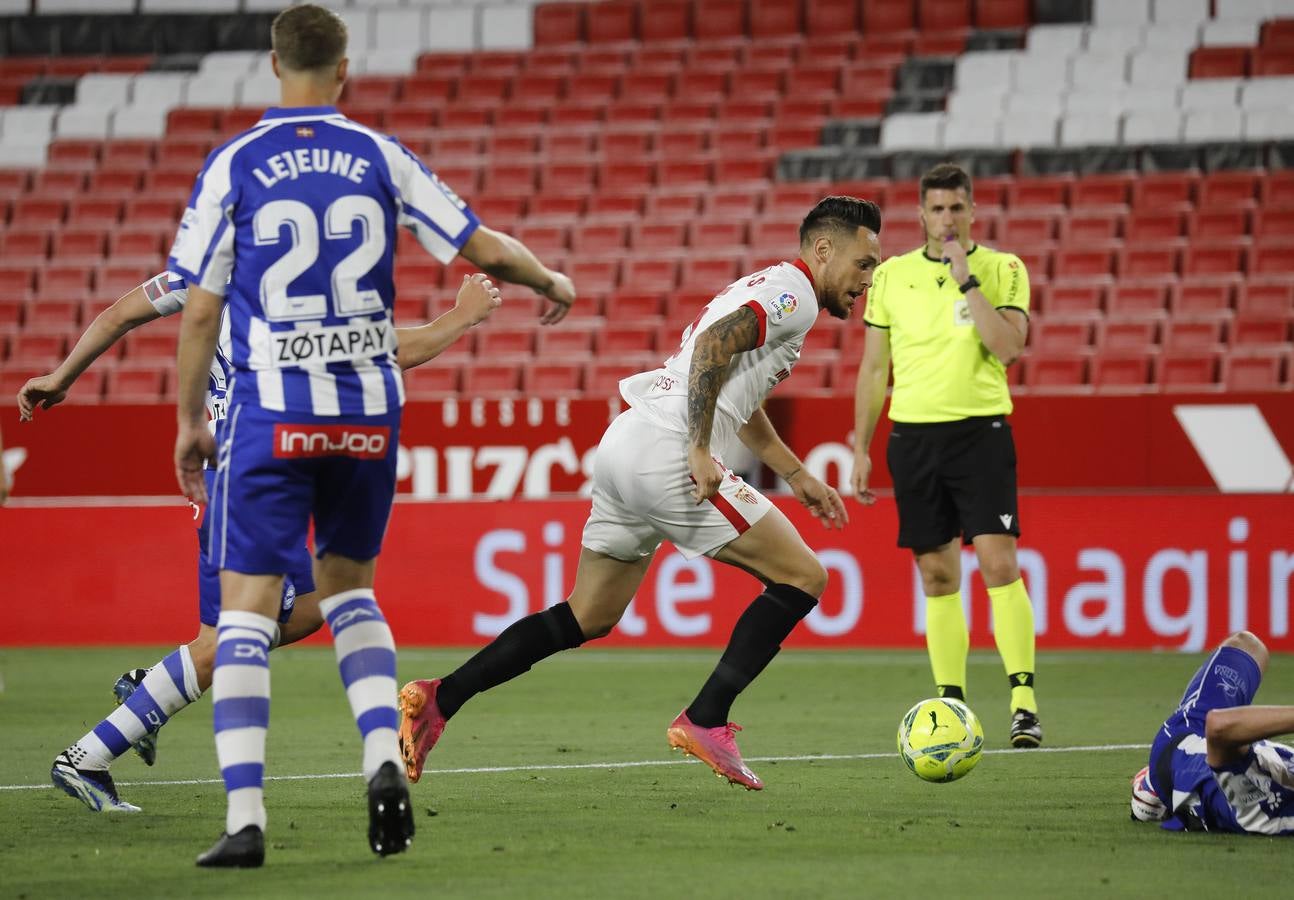 Partido entre el Sevilla FC y el Deportivo Alavés