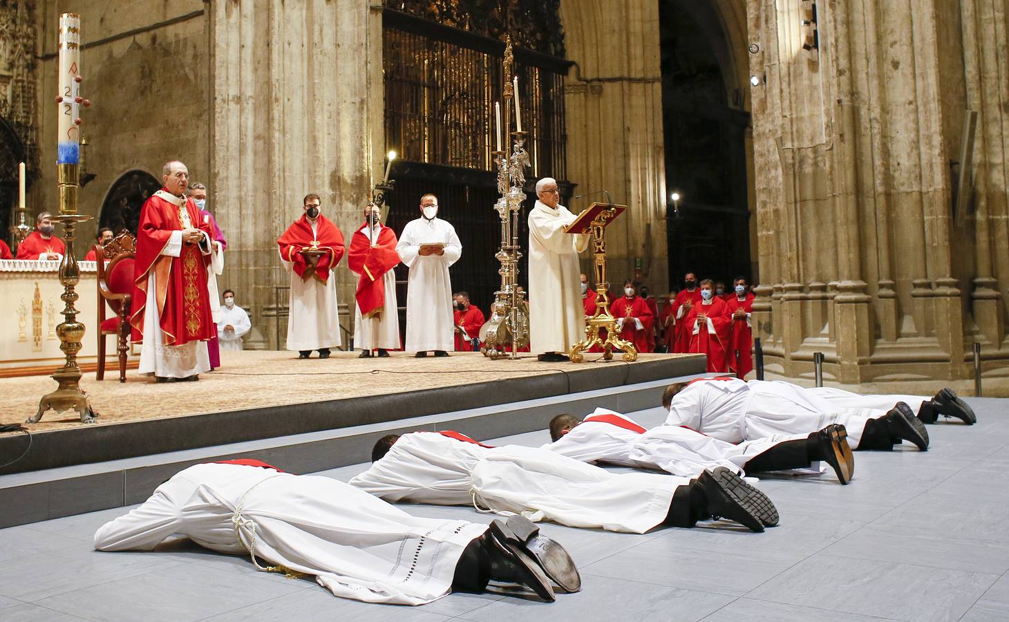 Última ordenación de sacerdotes de Monseñor Asenjo en Sevilla