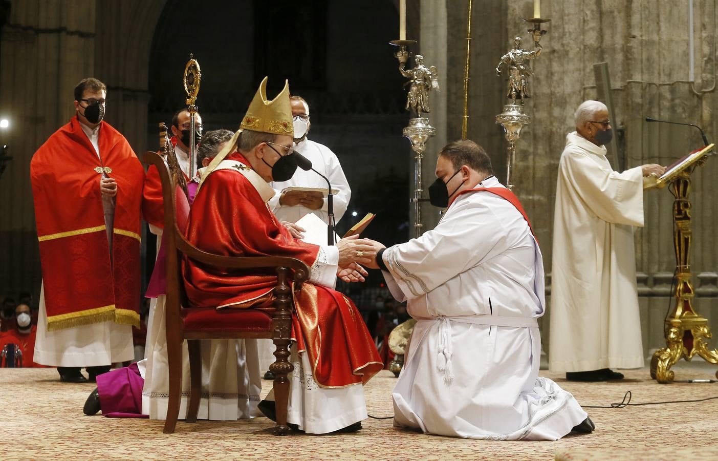 Última ordenación de sacerdotes de Monseñor Asenjo en Sevilla